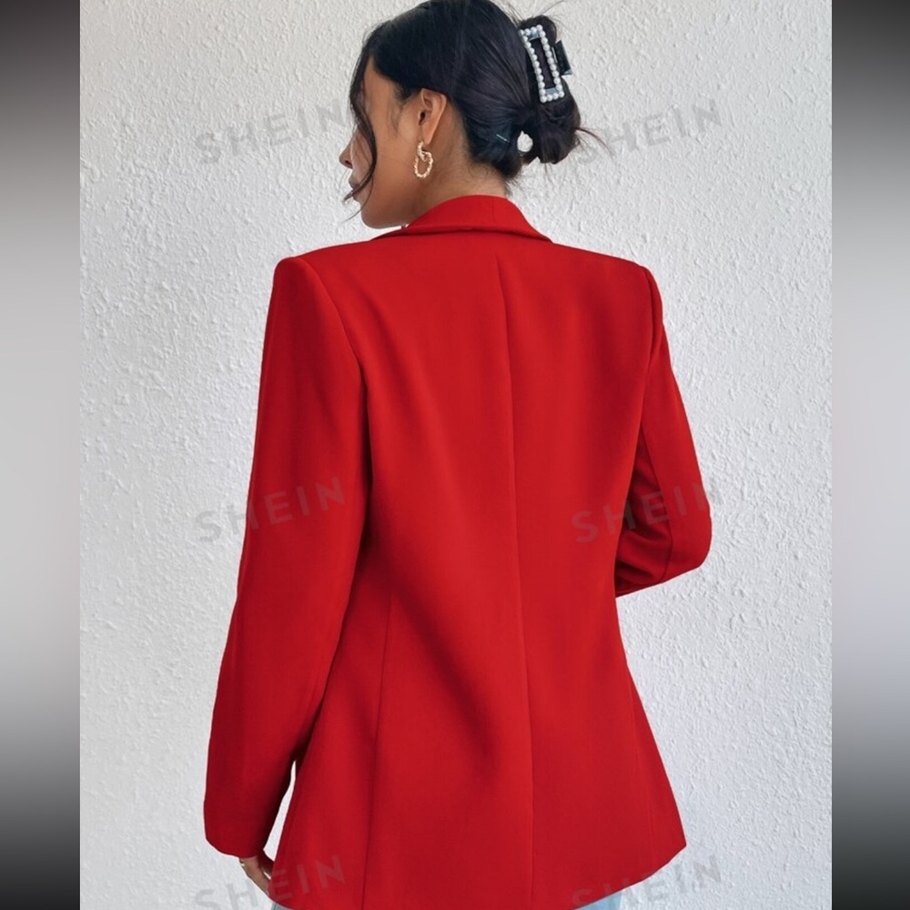 Red Blazer - Picture 2 of 3